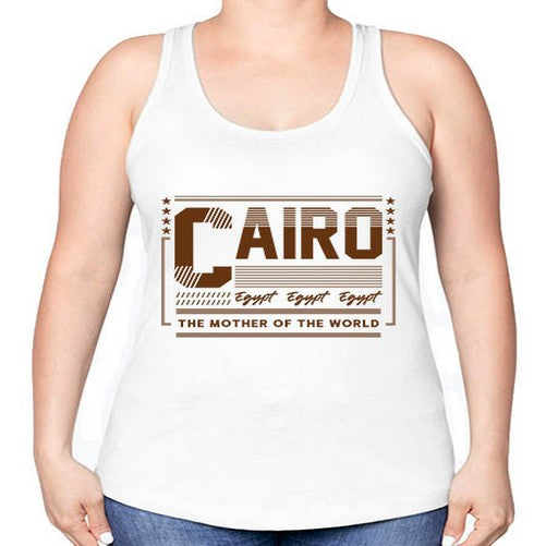 Cairo 528# - cities -Racerback Tank