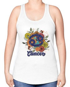 Cancer 125# - cancer -Racerback Tank