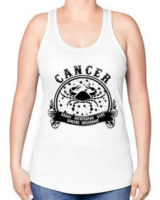Cancer 13# - cancer -Racerback Tank