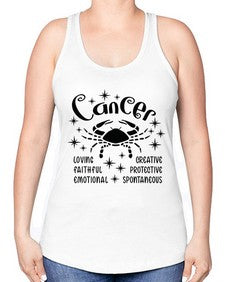 Cancer 144# - cancer -Racerback Tank