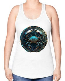 Cancer 147# - cancer -Racerback Tank