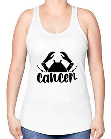 Cancer 156# - cancer -Racerback Tank