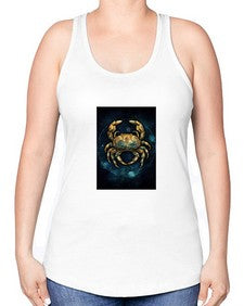 Cancer 57# - cancer -Racerback Tank