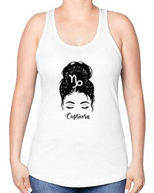Capricorn Woman - capricorn -Racerback Tank