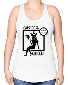 Capricorn queen 194# - capricorn -Racerback Tank