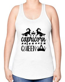 Capricorn queen 195# - capricorn -Racerback Tank