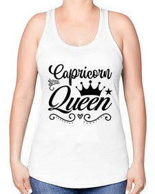 Capricorn queen 196# - capricorn -Racerback Tank