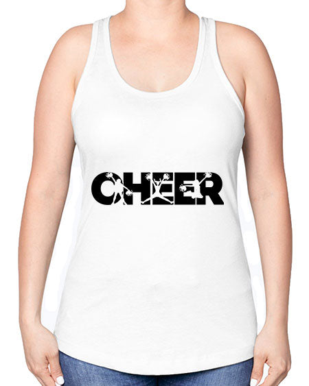 Cheer 1394# - cheer -Racerback Tank