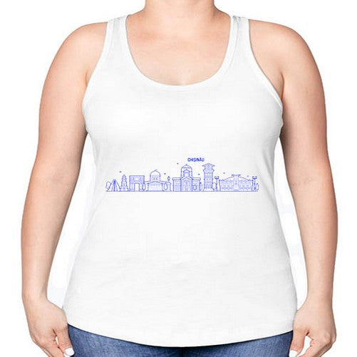 Chisinau 580# - cities -Racerback Tank