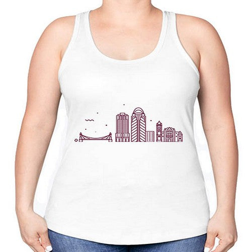 CincinnatiOH 589# - cities -Racerback Tank