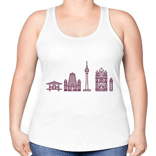 Colombo 598# - cities -Racerback Tank