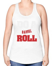 Do a barrel roll 5# - video games -Racerback Tank