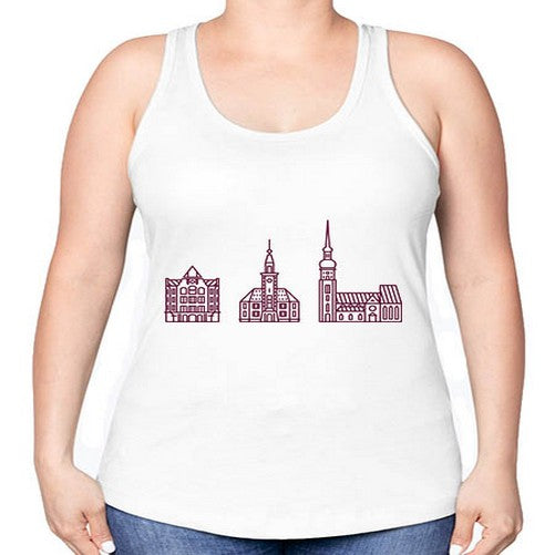 Dortmund 679# - cities -Racerback Tank