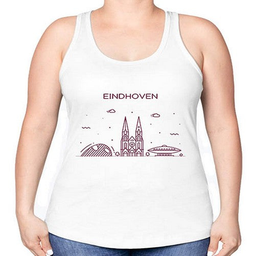 Eindhoven 706# - cities -Racerback Tank