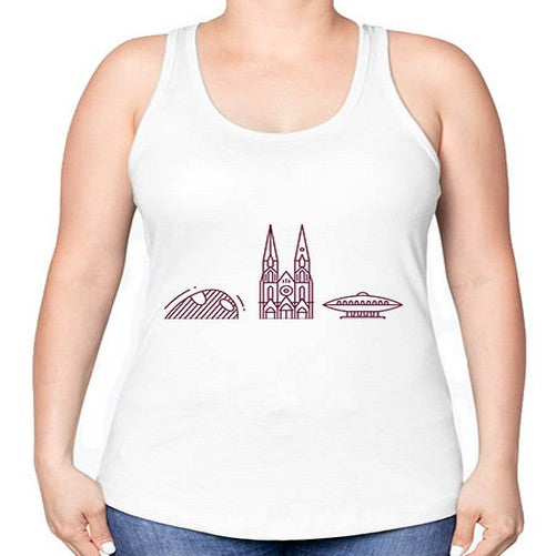 Eindhoven 707# - cities -Racerback Tank