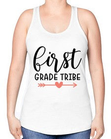 First Grade Tribe 161# - first grade -Racerback Tank