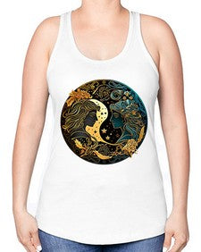 Gemini 216# - gemini -Racerback Tank