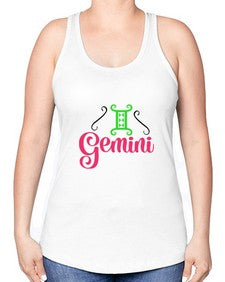 Gemini 224# - gemini -Racerback Tank