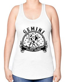 Gemini 9# - gemini -Racerback Tank