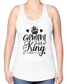 Gemini king 228# - gemini -Racerback Tank