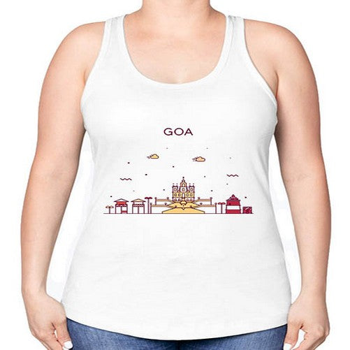 Goa 777# - cities -Racerback Tank