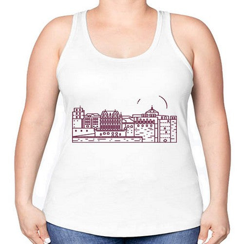 Heidelberg 832# - cities -Racerback Tank