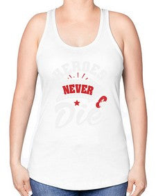 Heroes never die 21# - video games -Racerback Tank