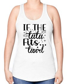 If the tutu fits 140# - ballet -Racerback Tank