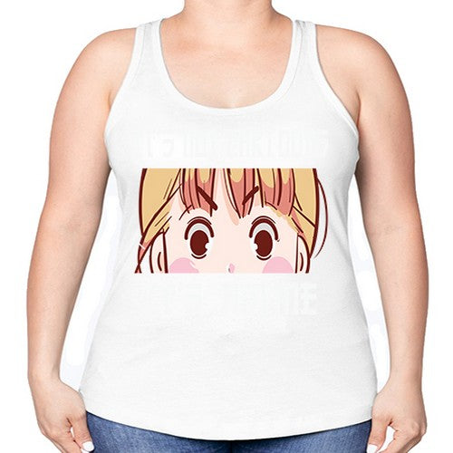 Its Not Cartoons Its Anime Anime 255# - anime -Racerback Tank