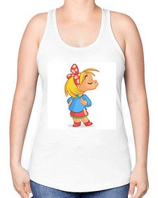 Kid 152# - cartoon general -Racerback Tank