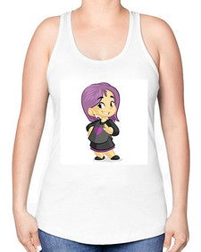 Kid 156# - cartoon general -Racerback Tank