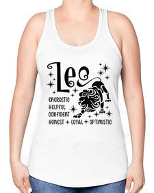 Leo 278# - leo -Racerback Tank