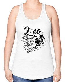 Leo 282# - leo -Racerback Tank