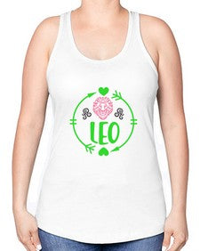 Leo 283# - leo -Racerback Tank