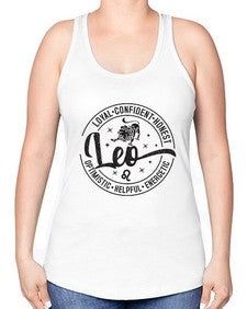 Leo 285# - leo -Racerback Tank
