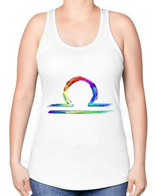 Libra 321# - libra -Racerback Tank