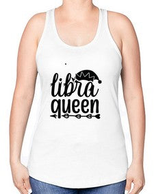 Libra queen 326# - libra -Racerback Tank