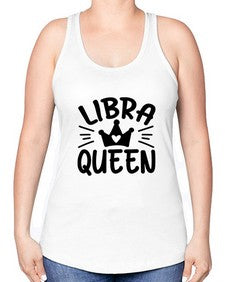 Libra queen 327# - libra -Racerback Tank