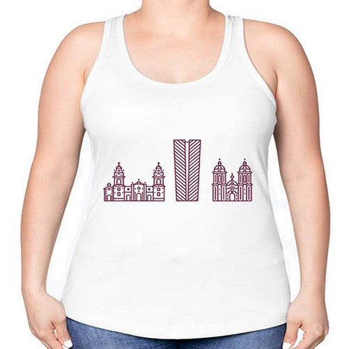 Lima 1137# - cities -Racerback Tank