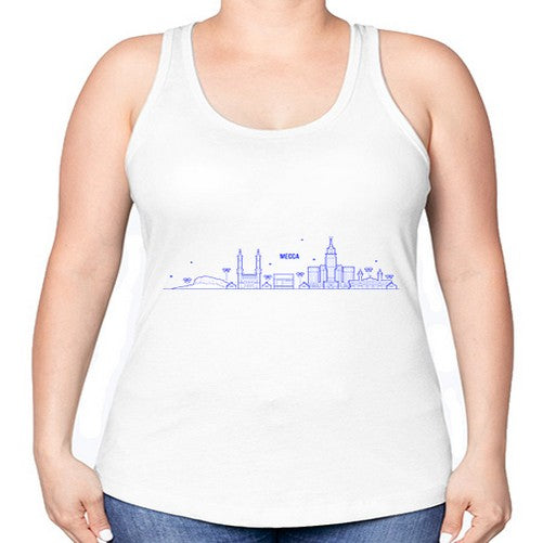 Mecca 1265# - cities -Racerback Tank