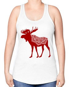 MooseMandala 940# - mandala -Racerback Tank