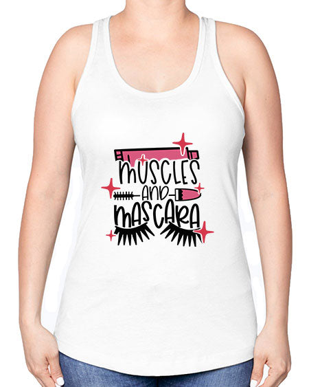 Muscles And Mascara Style 36# - beauty - fashion -Racerback Tank