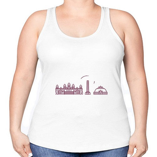 Nagpur 1400# - cities -Racerback Tank