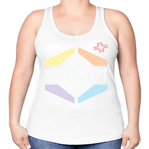 Nani What Funny Japanese Anime 270# - anime -Racerback Tank