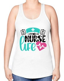 Nurse Life Style Style 1174# - nurse -Racerback Tank