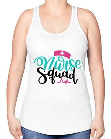 Nurse Squad Style Style 1193# - nurse -Racerback Tank