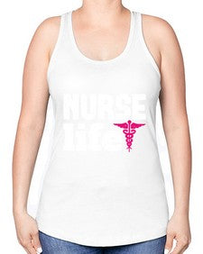 Nurse life Style 1172# - nurse -Racerback Tank