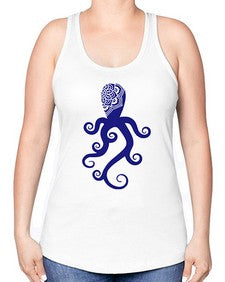 OctopusMandalaPNG 960# - mandala -Racerback Tank