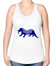 OtterMandala 973# - mandala -Racerback Tank