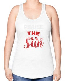 Praise the sun 41# - video games -Racerback Tank